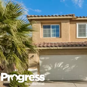 This Progress Residential home for rent is located near Las Vegas NV.