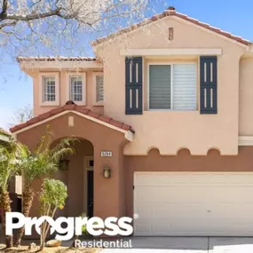 This Progress Residential home for rent is located near Las Vegas NV.