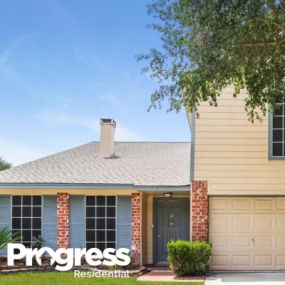 This Progress Residential home for rent is located near Spring TX.