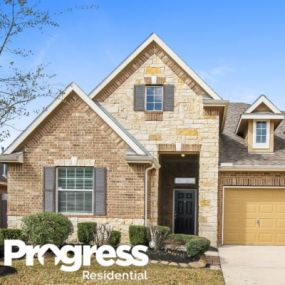 This Progress Residential home for rent is located near Spring TX.