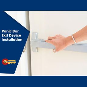 Panic Bar Exit Device Installation