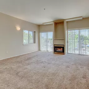 Carpeted Living Area