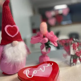 The office is full of Valentine’s cheer!