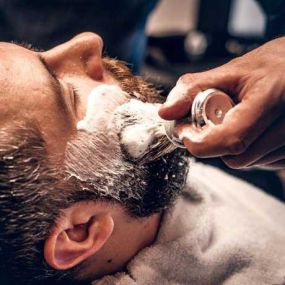 straight razor face shave Muskegon MI