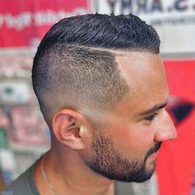 mens fade haircut Muskegon MI