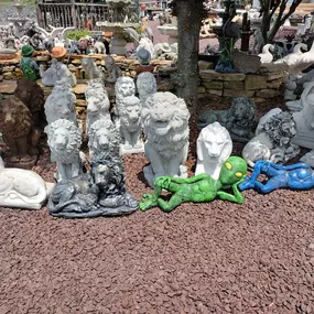 lion lawn ornaments