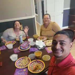 My team spoils me with Diwali lunch! Honored to have these woman. Special shout out to Nancy!