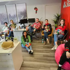 We closed a bit early on Friday to have our team planning meeting. This helps us collaborate as a team, share ideas, and prepare for a successful 2024 ????...ugly Christmas sweaters and all... ???? 
We aim to prepare, protect, and provide for our customers so they can live with confidence ❤️