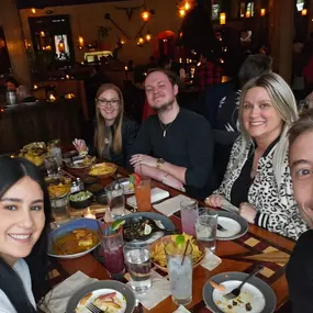 Throwback to March. Happy Hour with the crew celebrating a successful month!!
