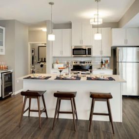 Kitchen with Stainless Steel Appliances