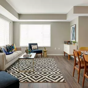 Living Room with Dining Area