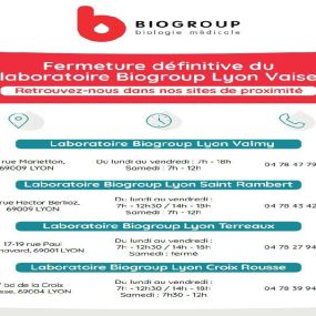 Bild von BIOGROUP - Laboratoire de Lyon Vaise