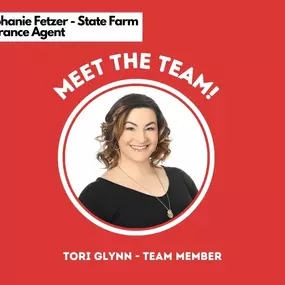 Meet the team - Tori - Stephanie Fetzer - State Farm Insurance Agent