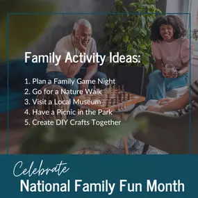 August is National Family Fun Month! ????
Celebrate by creating lasting memories with your family. While you enjoy these precious moments, ensure your family's well-being. Contact us today to discuss your life coverage needs.