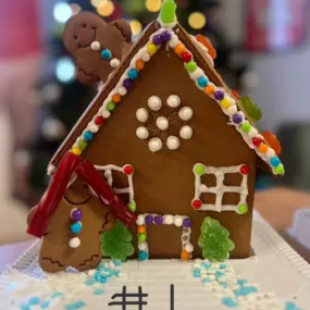 Office gingerbread houses!