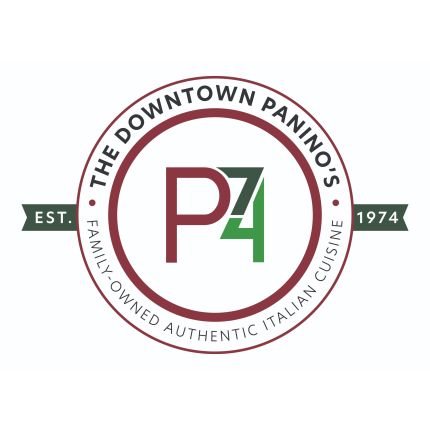 Logotyp från P74: The Downtown Paninos