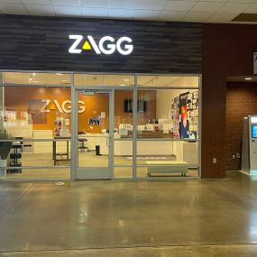 Storefront of ZAGG The District