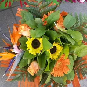 bouquet de la fleuriste les floriades à Houdeng goegnies