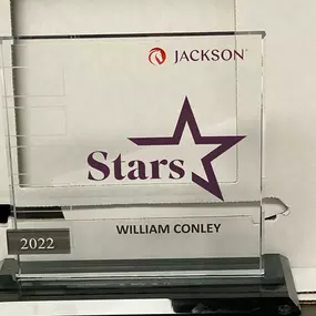 First award fresh out of the box from one of our most innovative partners! My team and I are honored and would not accomplish this without the excellent work of our team and community! Bill Conley State Farm insurance agent N. Chesterfield, VA