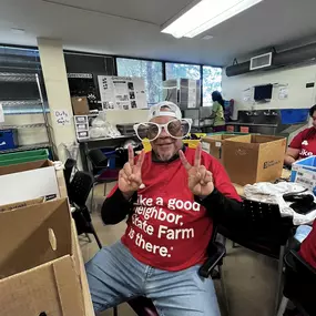 Volunteering with the community is what we do!