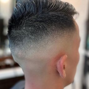 High Skin Fade Haircut with Drop Fade