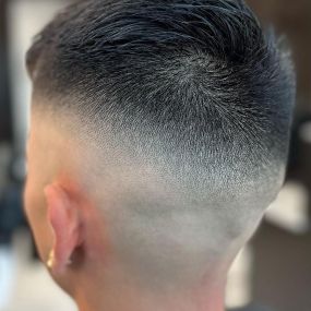 High Skin Fade Haircut with Drop Fade