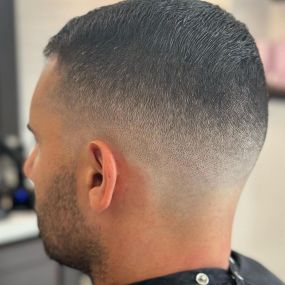 Mid Skin Fade Haircut Drop Fade