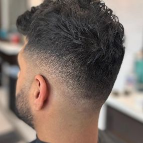 Mid Skin Drop Fade Haircut