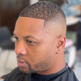 High Skin Fade Haircut with Lineup