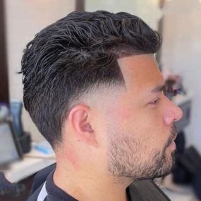 Low Skin Fade Taper Haircut