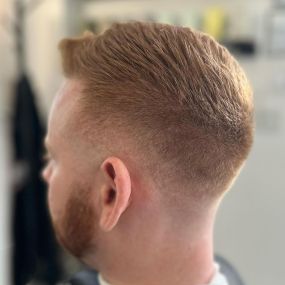 Low Skin Fade Haircut with Drop Fade