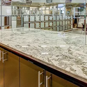 Alpine composition of this granite is mostly feldspar and quartz, making it a very hard and durable product, which is ideal for kitchen countertops.