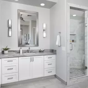 Icon Silver Matte Bathroom