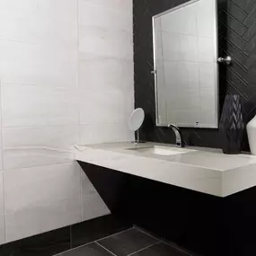 Tivoli is a rectified color body porcelain tile. It provides a natural, travertine stone look with the ease of caring for porcelain tile. It is available in two sizes.