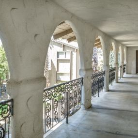 Private Balcony at Barcelona Apartments