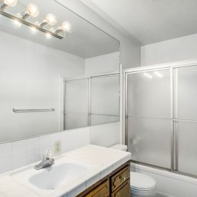 Bathroom at Barcelona Apartments