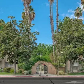 Front Entrance at Barcelona Apartments