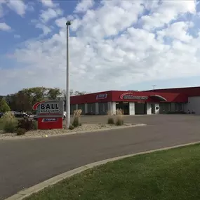 Ball Body Shop in Middleton – Exterior View & Signage at Ball Body Shop.