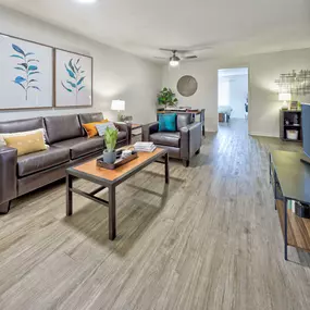 University Walk - Living Room