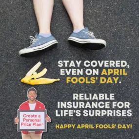 Happy April Fools' Day! Don't be a fool and stop by our office for a free insurance quote.