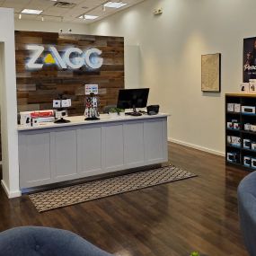 Store Interior of ZAGG Easton Mall OH