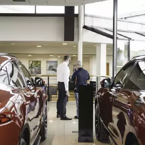 Inside the Jaguar Stockton On Tees showroom