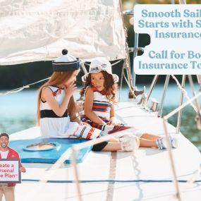 Smooth sailing starts with solid insurance. Call for boat insurance today!