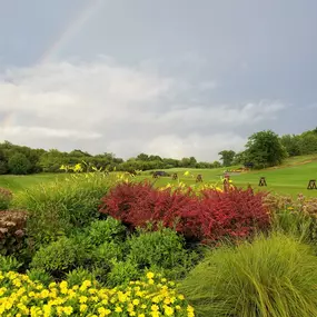 Driving Range at Hawk's View Golf Club in Lake Geneva, WI