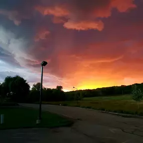 Storms over Hawk's View Golf Club and Como Crossings