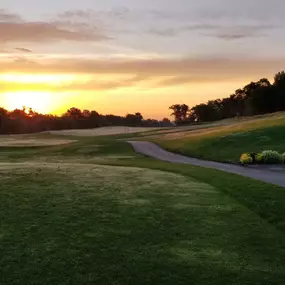 Hole 1 of Como Crossings at Hawk's Veiw Golf Club