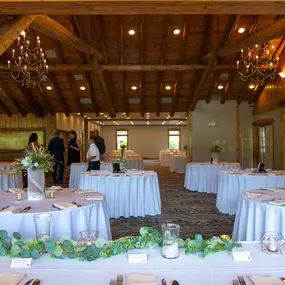 Red Tail Ballroom and Sparrow Hawk I & II event and wedding spaces at Hawk's View Weddings in Lake Geneva, WI