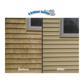 Power Washing Before and After