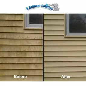 Power Washing Before and After