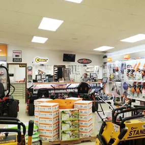 Haltom showroom mowers handheld equipment